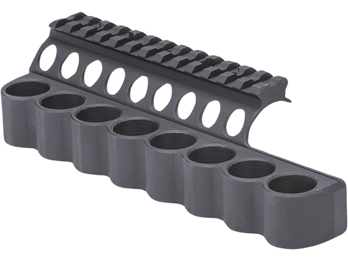 Mesa Tactical Sureshell Shotgun Shell Holder with Optics Rail for Benelli M4, M1014 12 Gauge 8-Round Aluminum