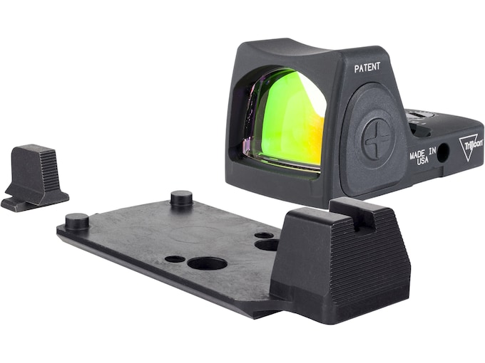 Trijicon Dual Defense Kit RMR Type 2 Red Dot Sigth with Sig Sauer M17/18 Sig-Loc No Tritium Sights Black