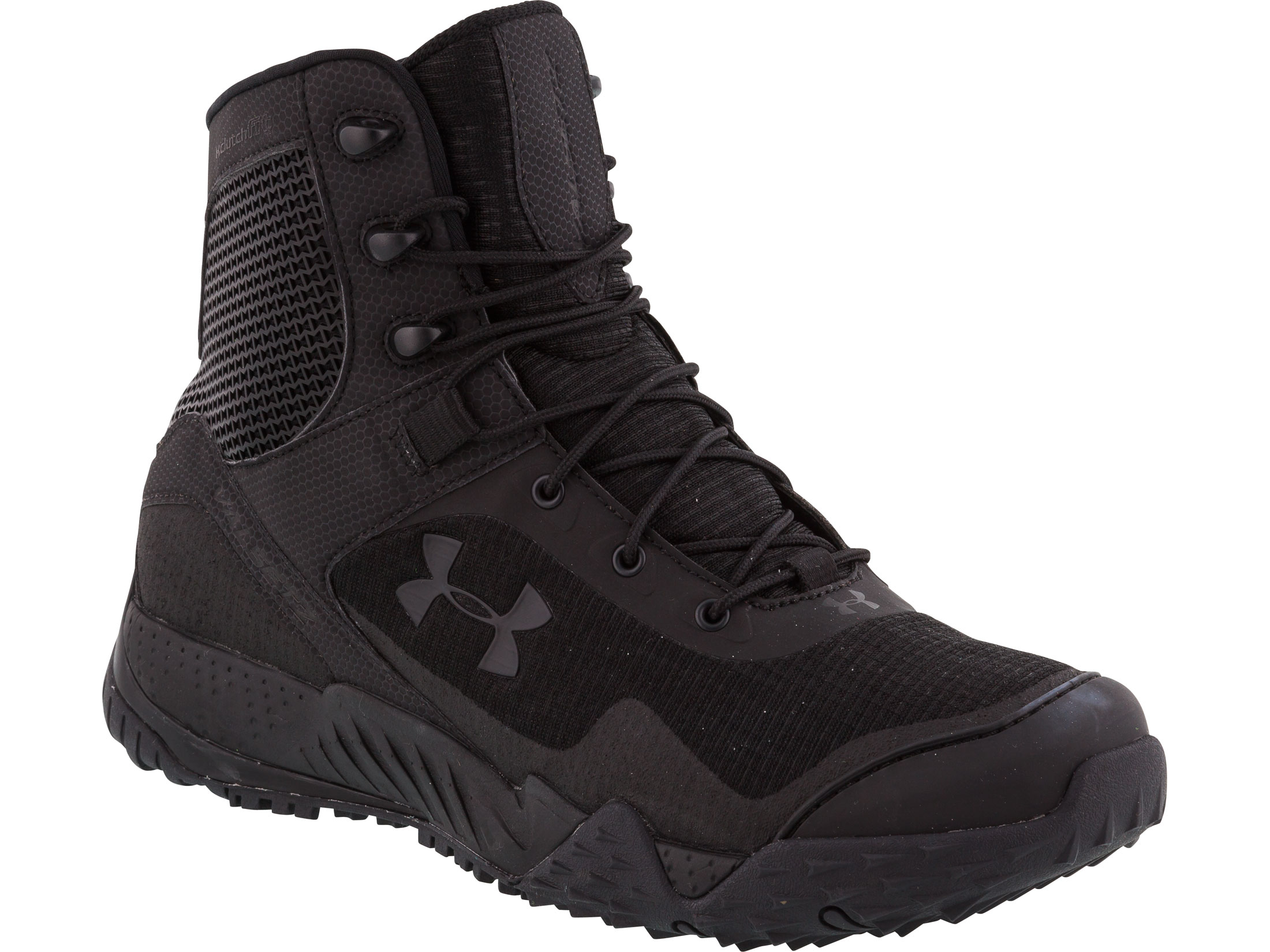 Under Armour UA Valsetz RTS 7 Tactical Boots Leather Nylon Black Men's