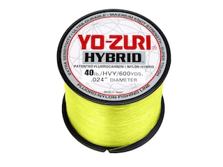 Yo-Zuri Hybrid Fluorocarbon Fishing Line 20lb 600yd Clear