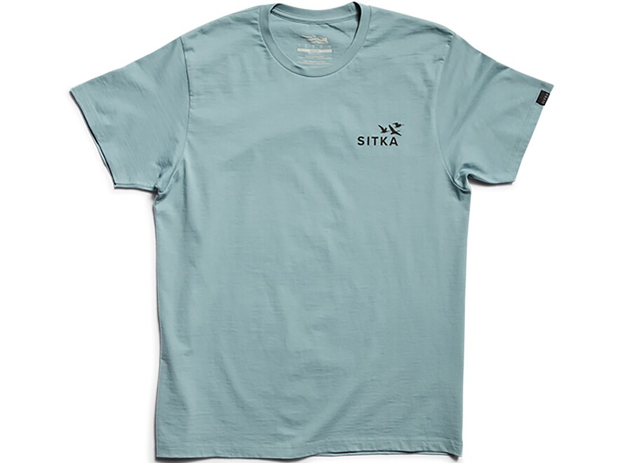 Sitka Gear Men's Flying Vee Short Sleeve T-Shirt Flint Blue XL
