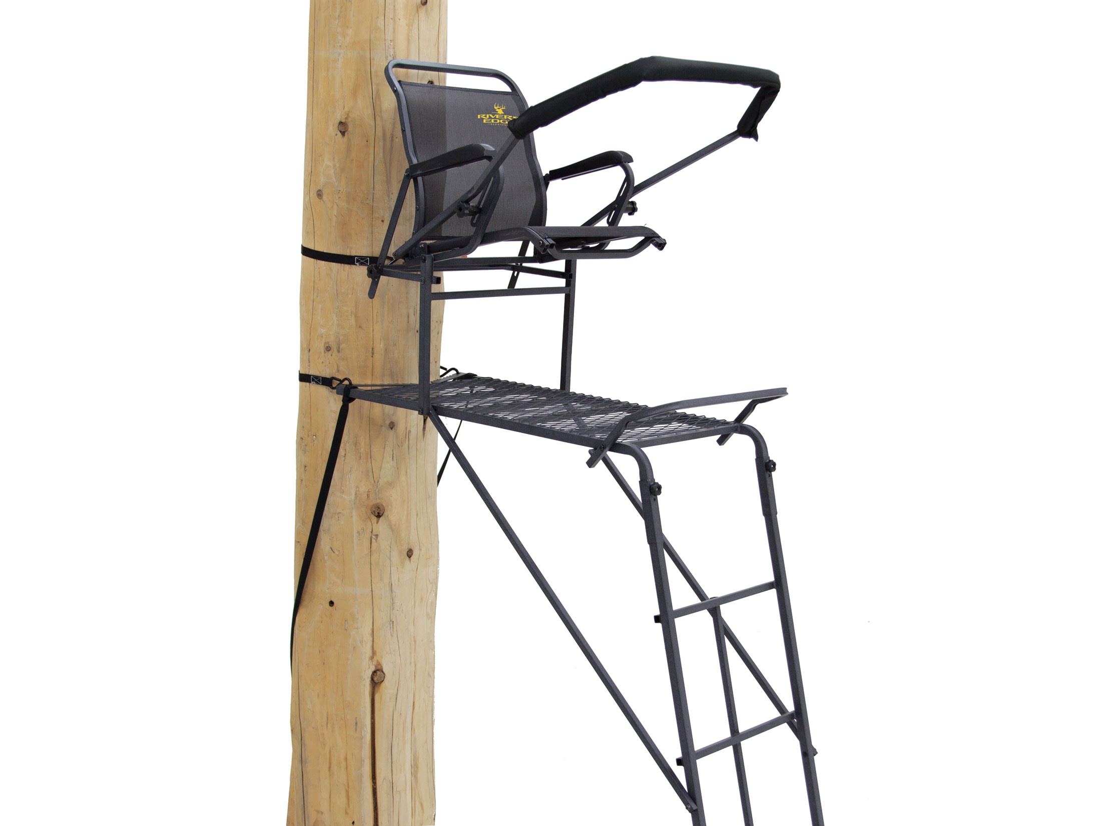 Rivers Edge Platinum Treestand Steel Gray   924996 