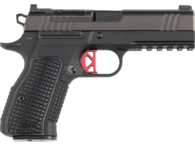 Dan W DWX COMPACT 9mm 4″ OR/Rail, Blk, 10-rd