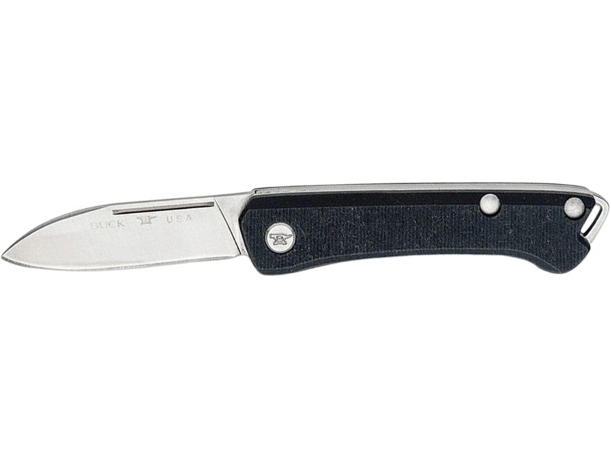 Buck Knives Saunter Pocket Knife 2.375 Drop Point 154CM Satin Blade