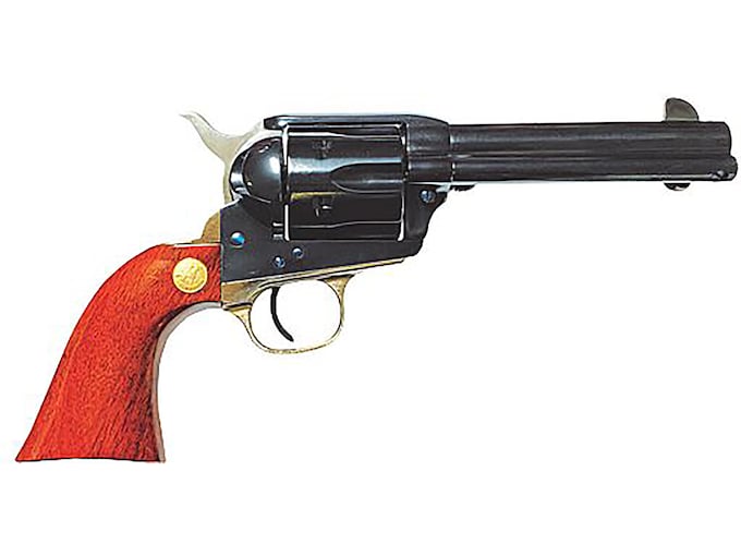 Cimarron Firearms Pistoleer 357 Magnum Revolver 4.75″ Blued Barrel 6 Round Walnut Grip