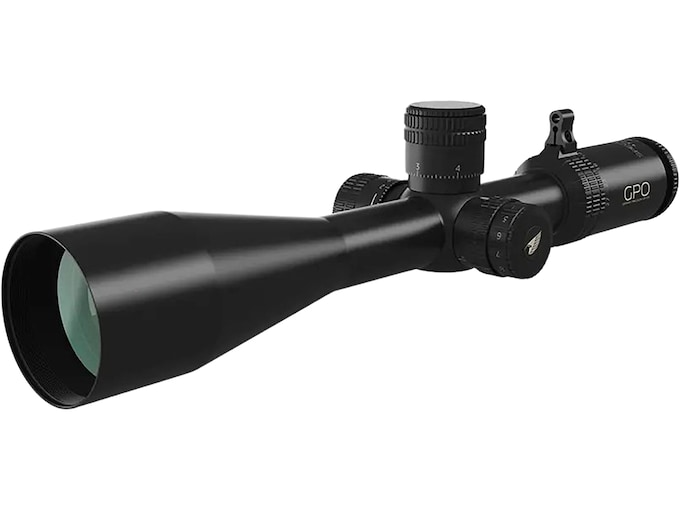 German Precision Optics GPO GPOTAC Rifle Scope 4.5-27x 50mm Illuminated PLR Reticle Matte Black