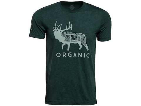 Vortex Optics Men's Organic Elk Short Sleeve T-Shirt Cotton/Poly