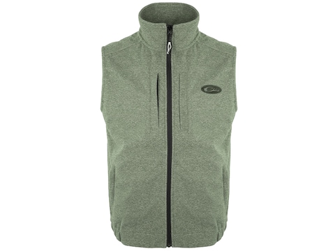 Drake Men's Heather Windproof Layering Vest Polyester