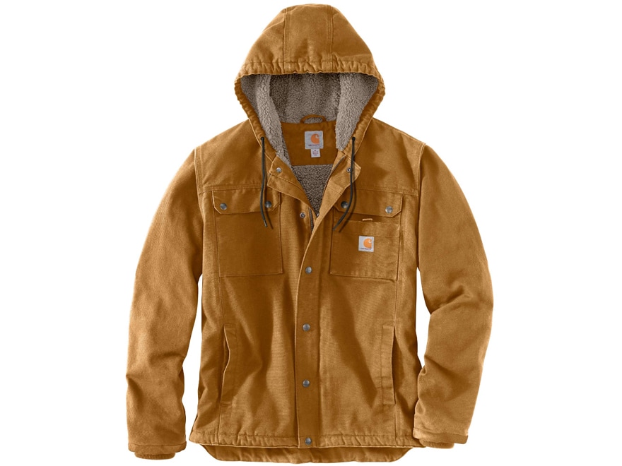 Carhartt Men's Relaxed Fit Washed Duck SherpaLined Utility Jacket