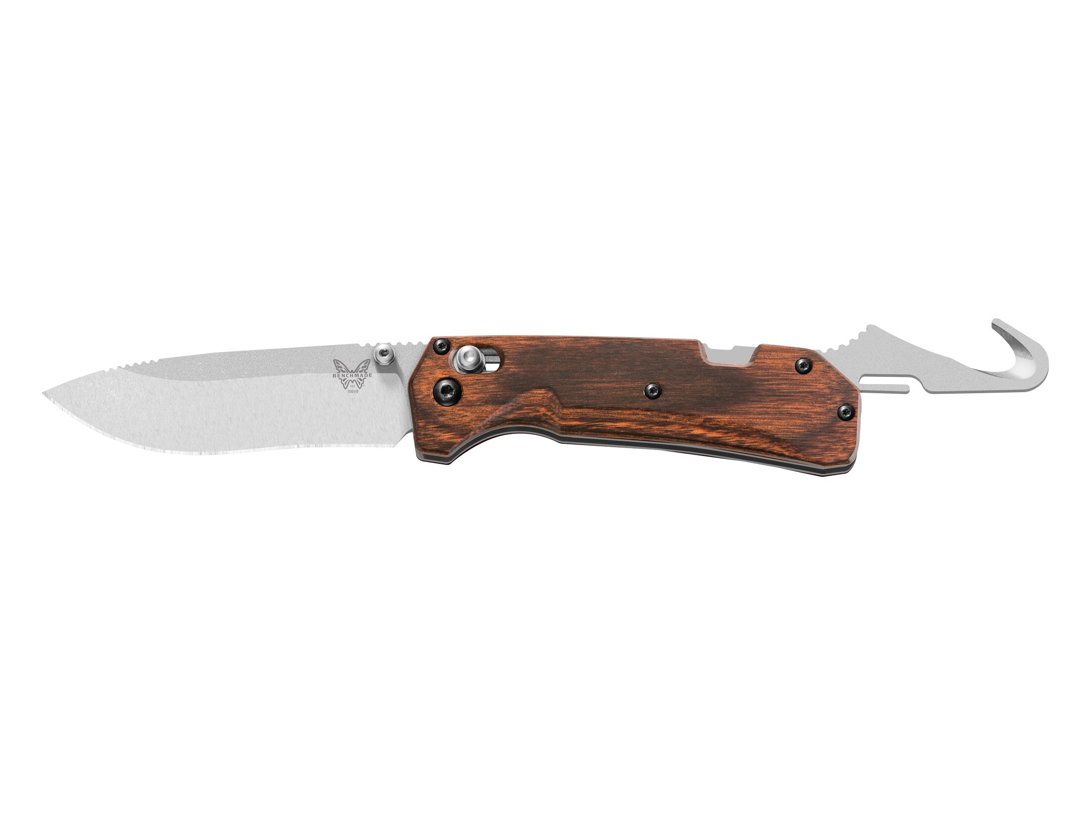 Benchmade Hunt 15060 Grizzly Creek Folding Knife 3.5 Modified Drop