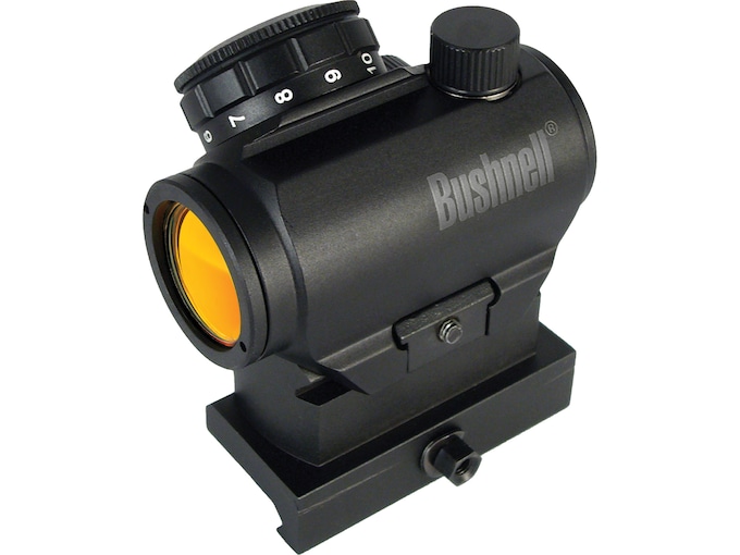 Bushnell AR Optics TRS-25 Red Dot Sight 1x 25mm 3 MOA Dot with Integral Hi-Rise Weaver-Style Mount Matte Black