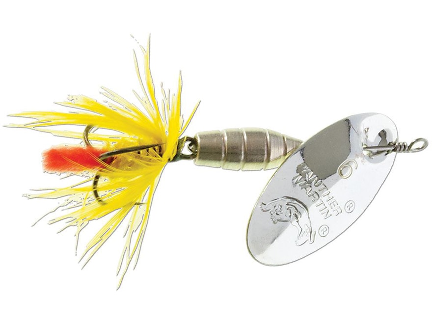 Panther Martin Deluxe Fly Inline Spinner Gold & Orange 1/32oz