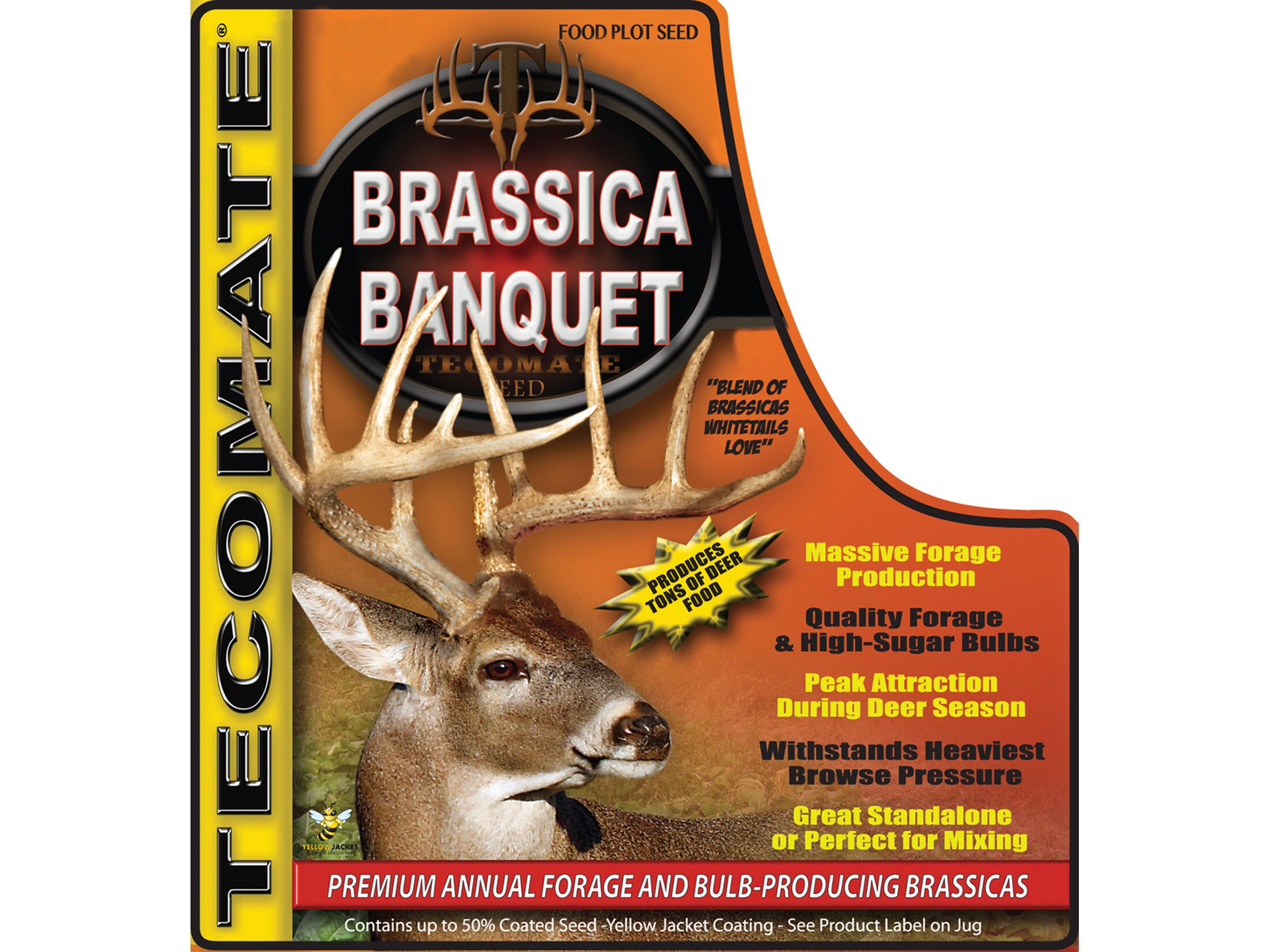 Tecomate Brassica Banquet Annual Food Plot Seed 3 lb