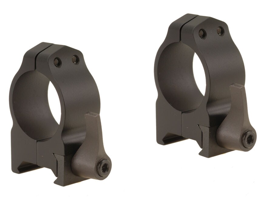 Heavy Duty 1 Inch Scope Rings – Medium Profile Picatinny/Weaver Mounts (2 Pack)