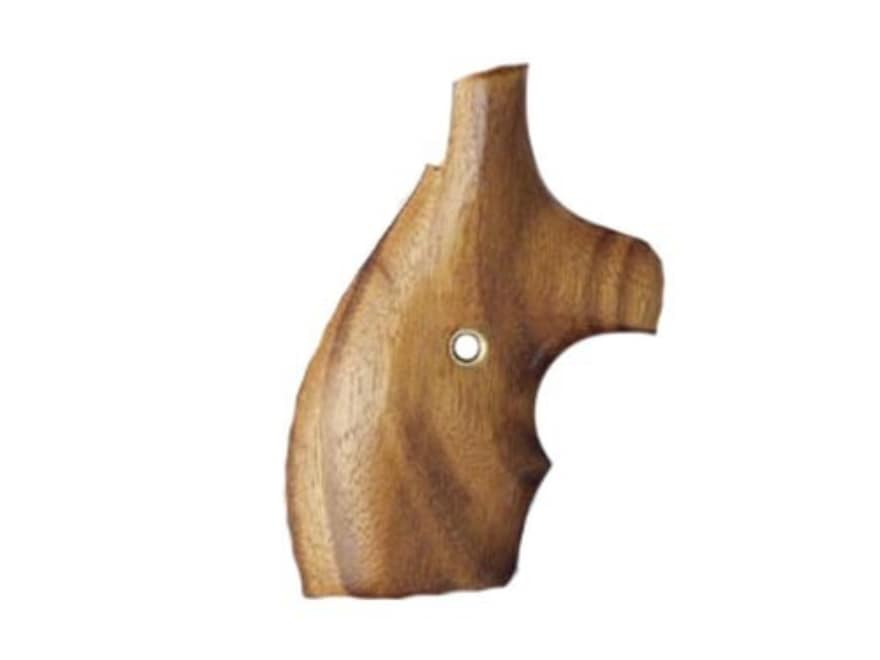 Hogue Bantam Grips Top Finger Groove S&W J-Frame Round Butt Cocobolo