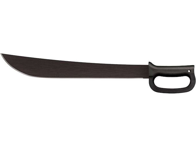 Cold Steel Latin D-Guard Machete 18″ 65MN Black Blade Polypropylene Handle Black,