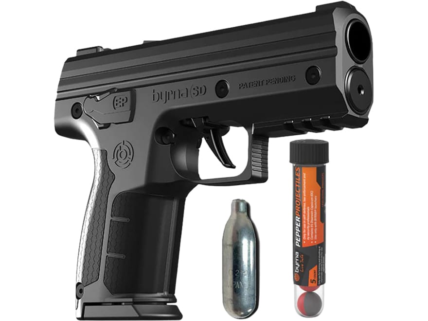 Byrna EP Essential Pepperball Pistol Launcher Black