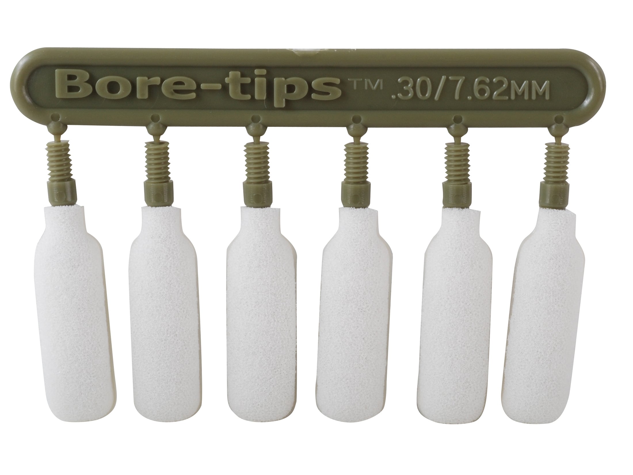 Swab-Its Bore-Tips Cleaning Swabs 22 Cal 8 x 32 Thread Foam 6PK