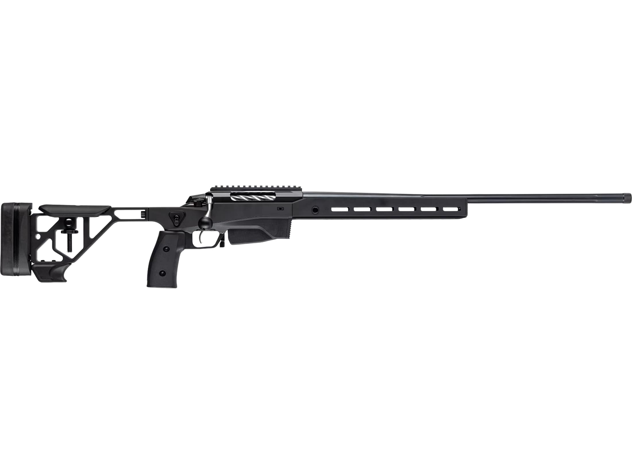Tikka T3x Ace Game Bolt Action Rifle 6mm Creedmoor 24" Black Threaded Barrel Black Frame Black Chassis