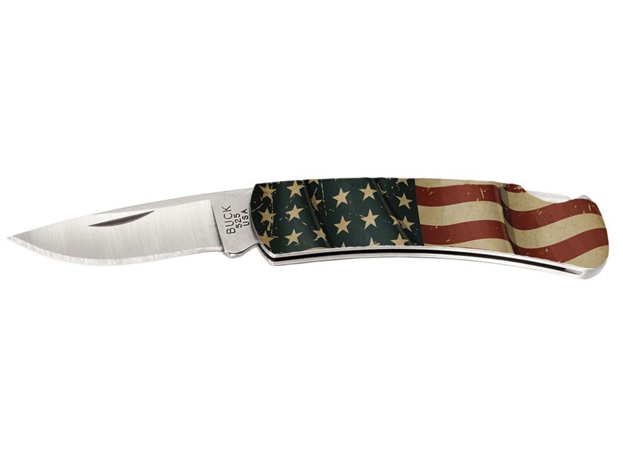 人気満点 Gent Flag American 525 Knives Buck Folding Drop 1-7/8 Knife その他