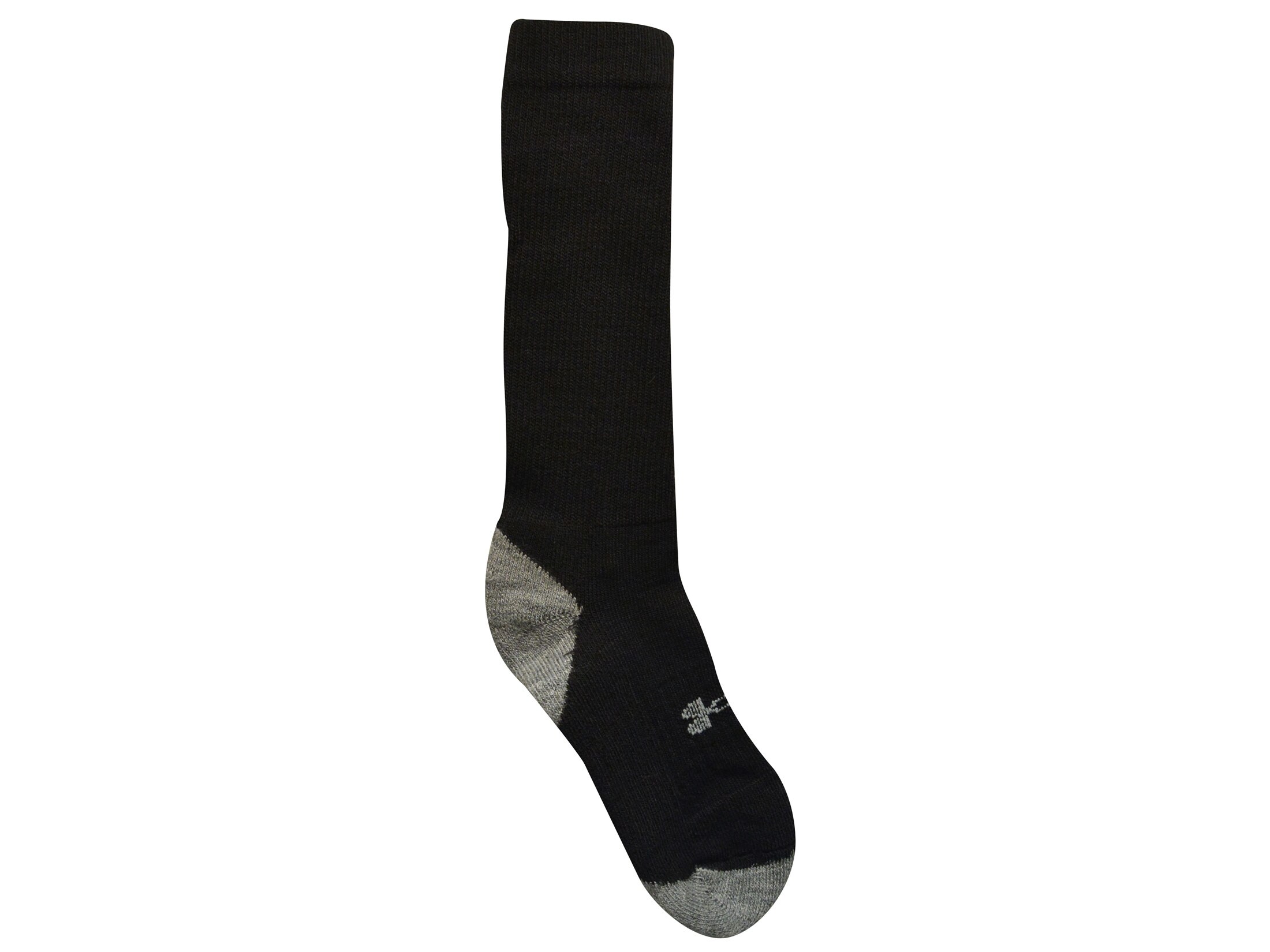 Under Armour Men's UA ColdGear Lite Boot Socks Synthetic Blend Black