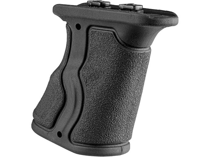 FAB Defense Gradus Forward Grip Angled Rubber Overmold M-Lok Rail Black FXGRADMB