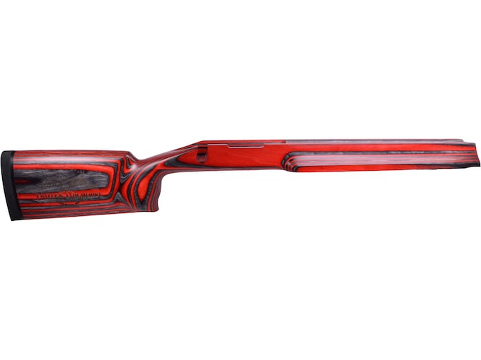 Protektor 3" BenchRest Rifle Stock Remington 700 Short Action with Aluminum Bedding Block Red