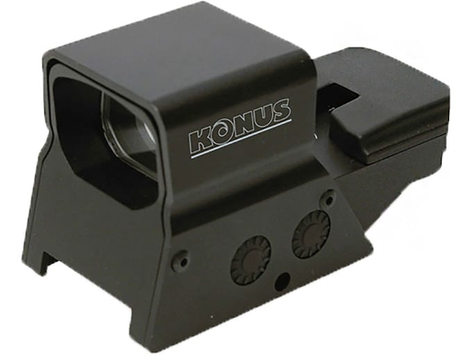 Konus SightPro R-8 Red Dot Sight 1x Adjustable Reticle Rechargeable Battery with Dual Mounting System Matte