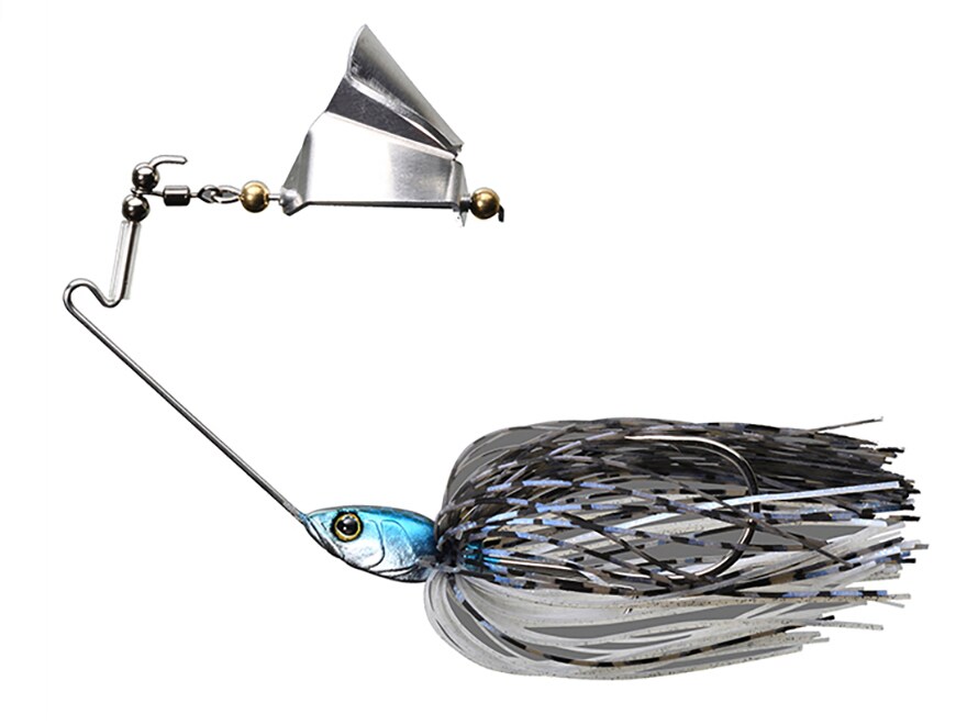 Jackall Gargle Buzzbait 3/8oz Chart Back Pearl Gold