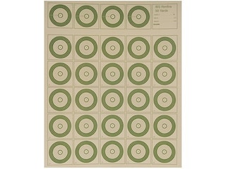 national target international bench rest shooters target ibs 300 yd