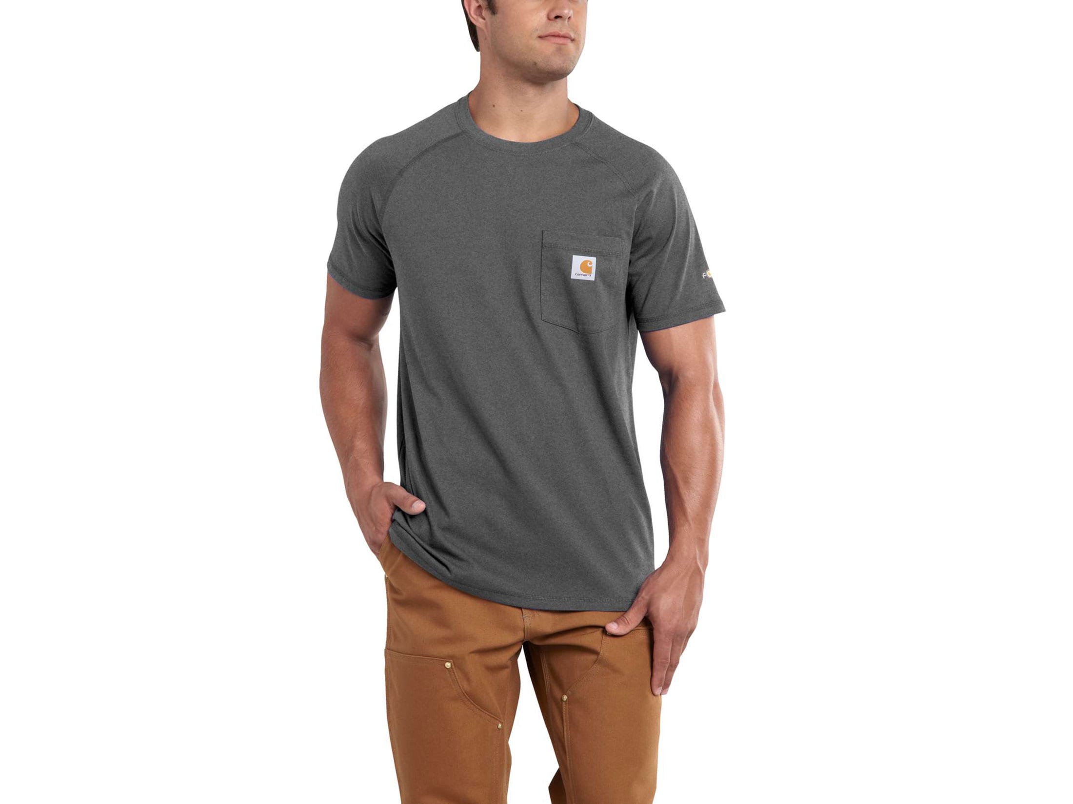 Carhartt Men's Force Relaxed Fit Midweight Short Sleeve Pocket T-Shirt