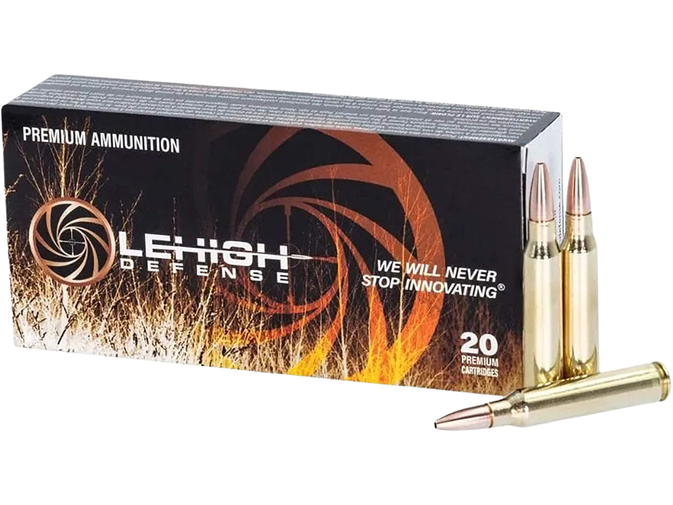 Lehigh Defense Maximum Expansion 223 Remington Ammo 62 Grain Solid