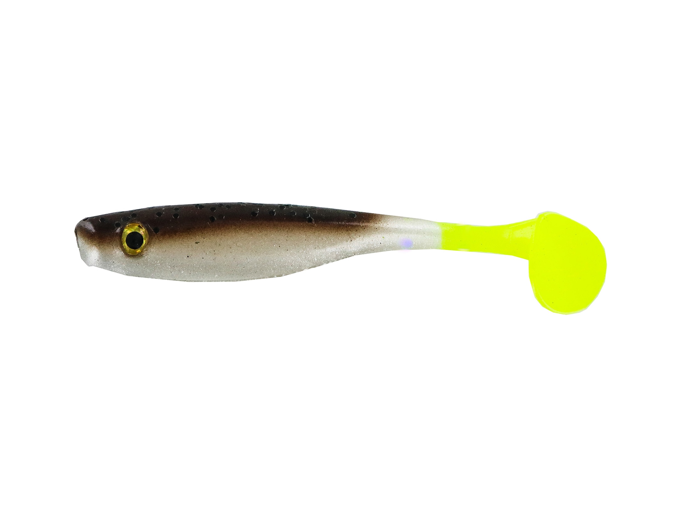 Big Bite Baits Suicide Shad 3.5 Swimbait Green Pumpkin/Pearl