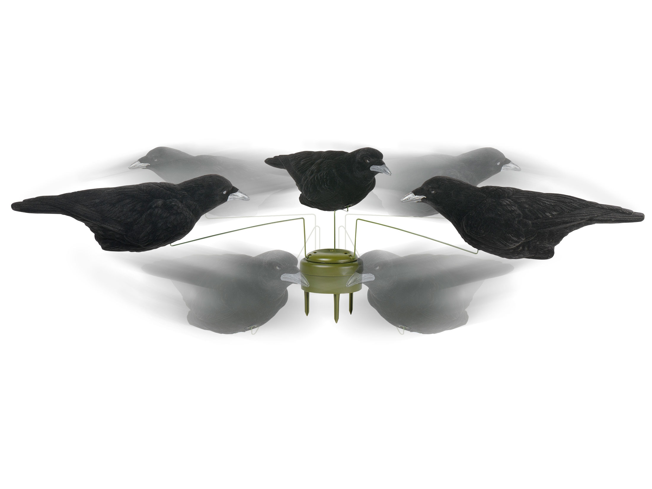 Lucky Duck Triple Play Motion Crow Decoy