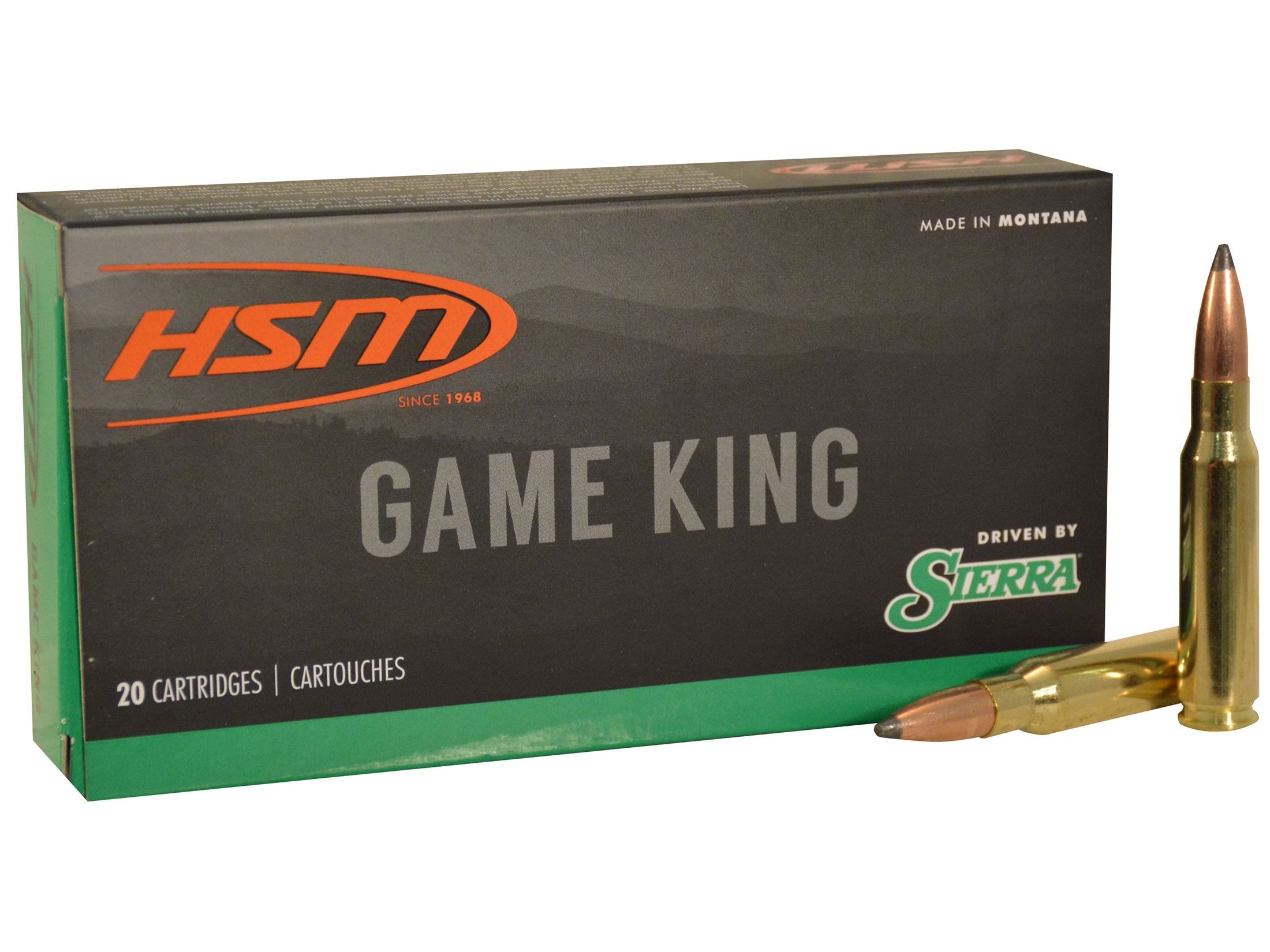 Barnes Harvest Collection .308 Winchester Rifle Ammo - 165 Grain Sierra Tipped GameKing, 20 Rounds main image 1
