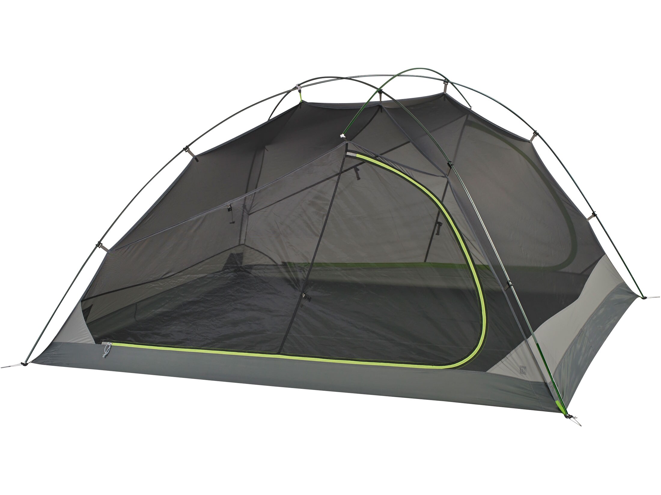 Kelty TN 4 Person Dome Tent 93.5 x 86 x 45 Nylon Green Gray