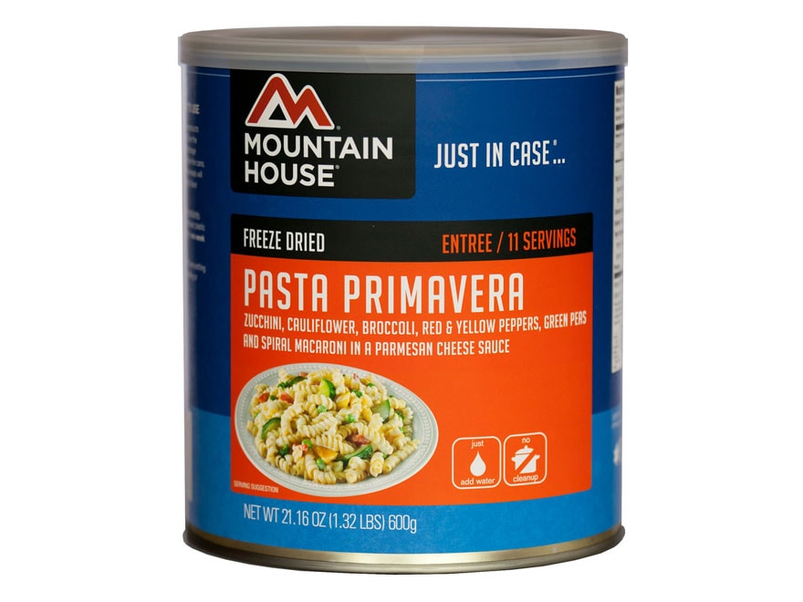Mountain House Pasta Primavera Freeze Dried Food 10 Can