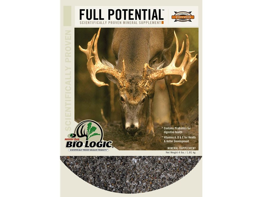 BioLogic Full Potential Mineral Deer Supplement Granular 4 lb