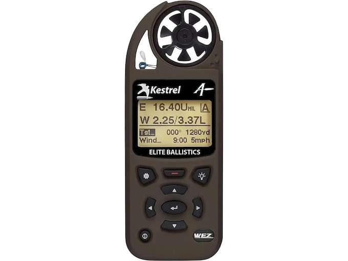 Kestrel 5700X WEZ Weather Meter with Applied Ballistics Berry Compliant Flat Dark Earth