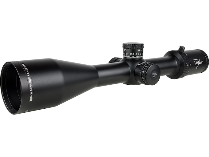 Trijicon Tenmile HX Rifle Scope 5-25x 50mm MOA Ranging Crosshair Red Reticle Satin Black