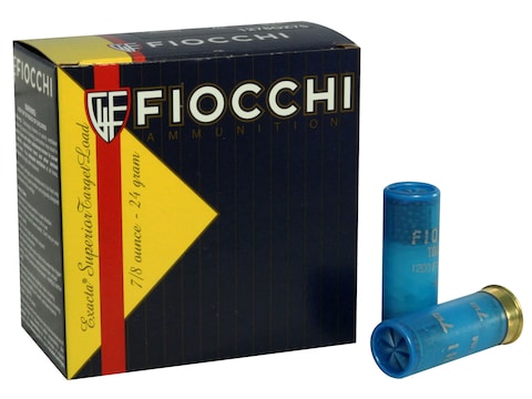 Fiocchi Exacta Superior Target Trainer Ammunition 12 Gauge 2-3/4" 7/8 oz #7-1/2 Shot