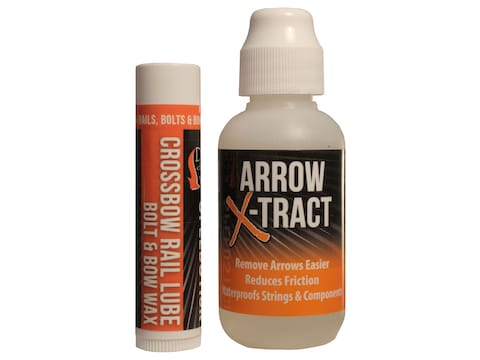 Dead Down Wind Arrow X-Tract and Speedstick Crossbow Rail Lube Combo
