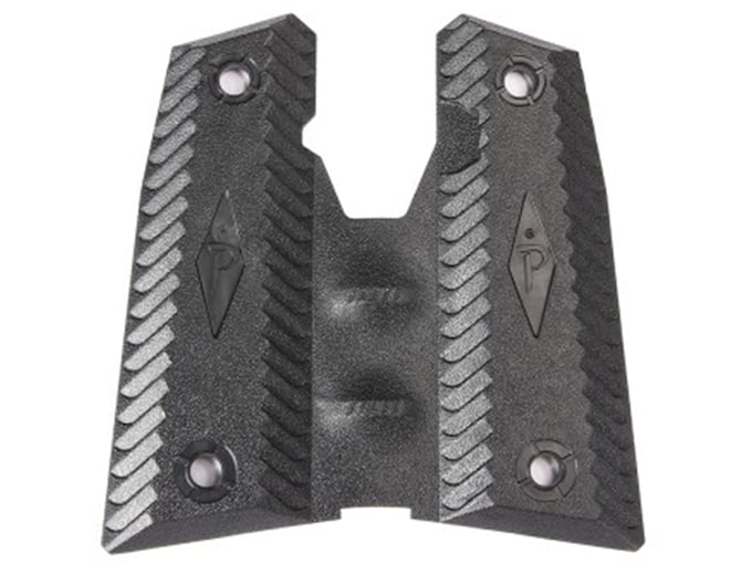 Pachmayr Diamond Pro Grip for 1911 Government, Commander Rubber Black