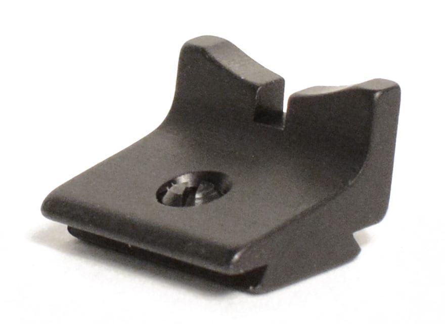 Williams Rear Sight Blade Square Notch 1/4 Height Aluminum Black