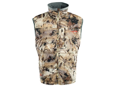 Sitka Gear Men's Fahrenheit Insulated Vest Polyester Gore Optifade Waterfowl Marsh Camo