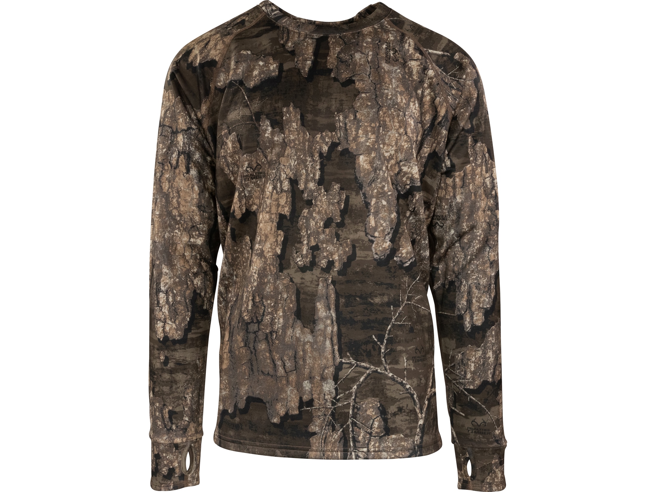 MidwayUSA Men's Elk Fork Grid Fleece Long Sleeve Shirt Realtree APX