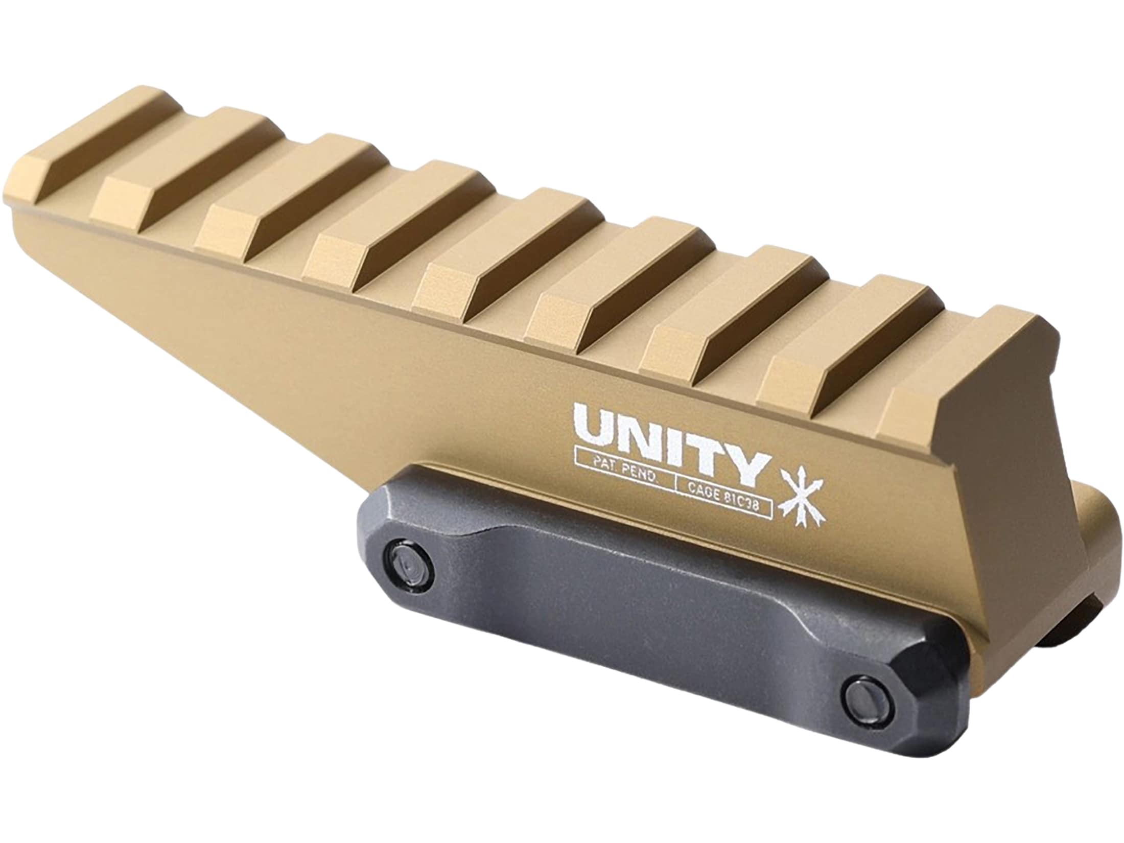 Unity Riser Mount Eotech Unity Tactical FAST Absolute Red Dot Riser Mount EOTech XPS Black