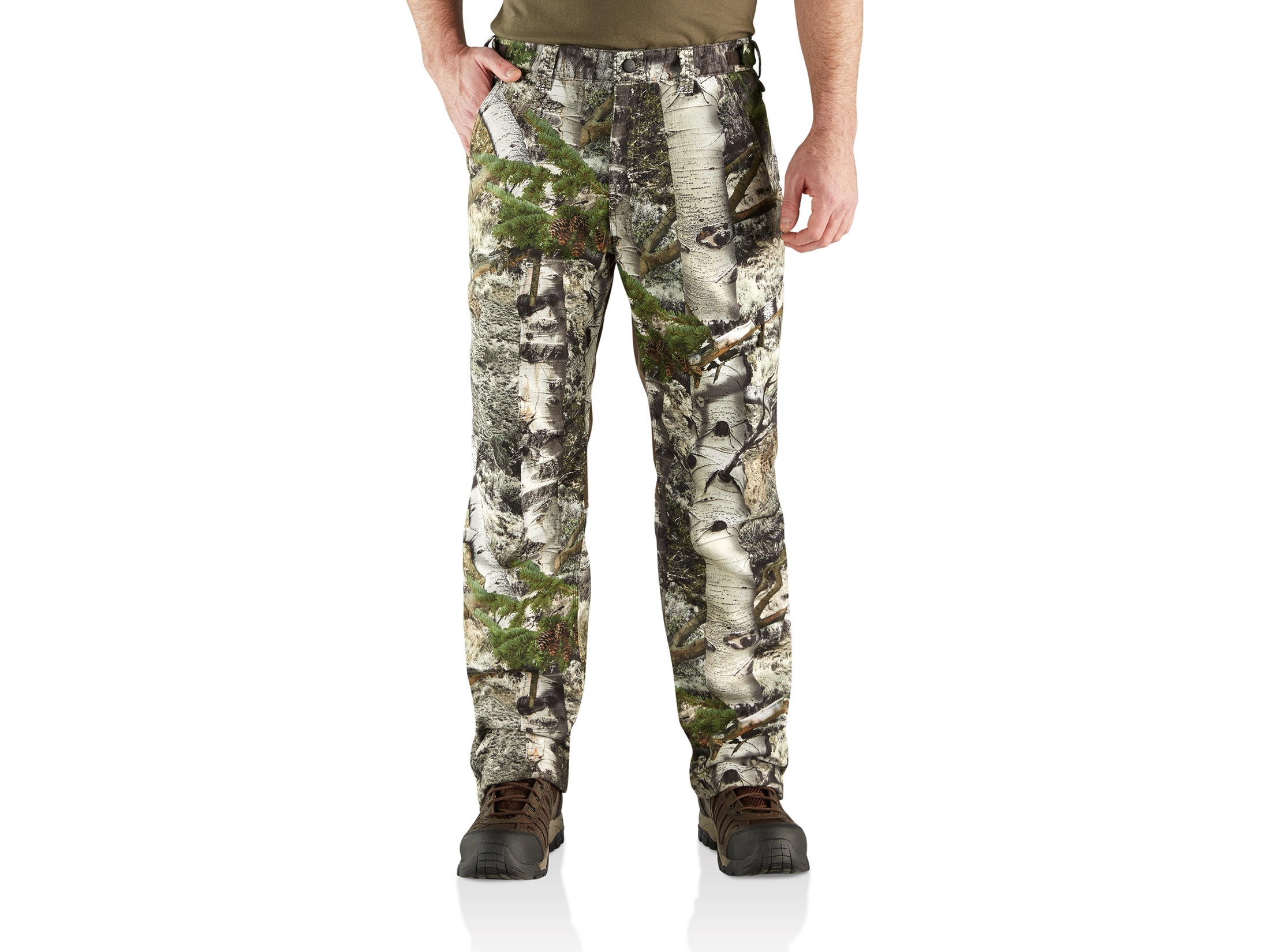 Carhartt Men's Buckfield Pant Pants Polyester Mossy Oak Mountain