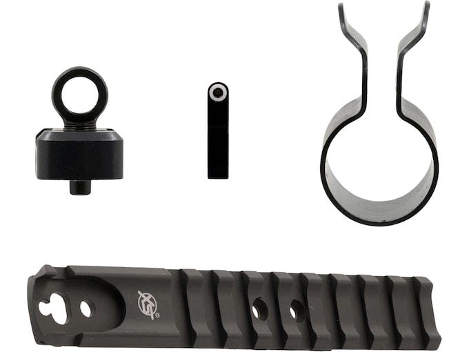 XS Shot Rail Picatinny Rail with Rear Sight, Barrel Band Tritium Front Sight Mossberg 500, 590, 930 Steel Matte