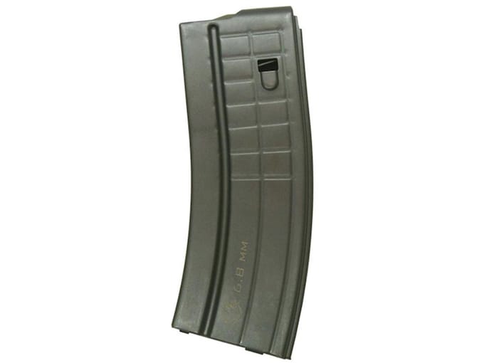 PRI AR-15 Magazine 6.8mm Remington SPC, 22 Nosler, 224 Valkyrie 25-Round Steel Black